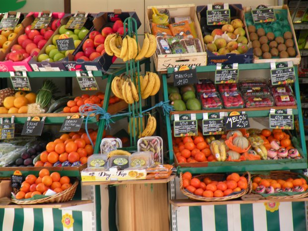  fruits et légumes, couleurs